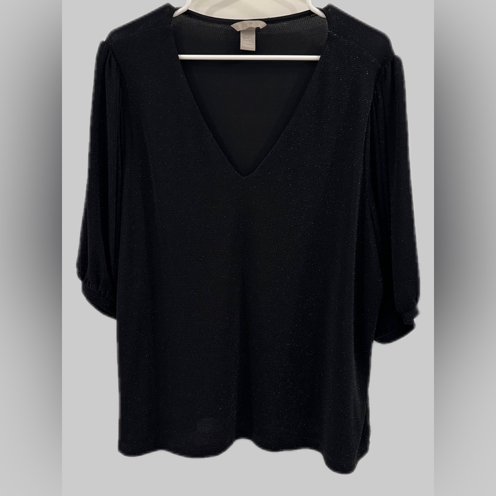 H&M sparkly blouse